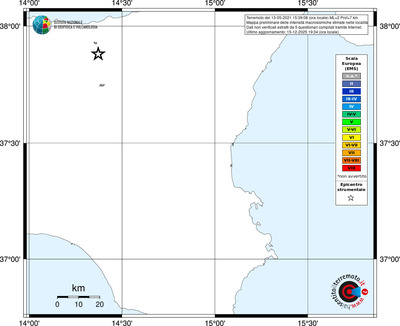 Mappa EMS - territori località