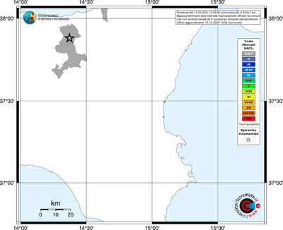Mappa MCS - territori comuni