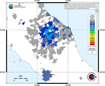 Mappa MCS - territori comuni