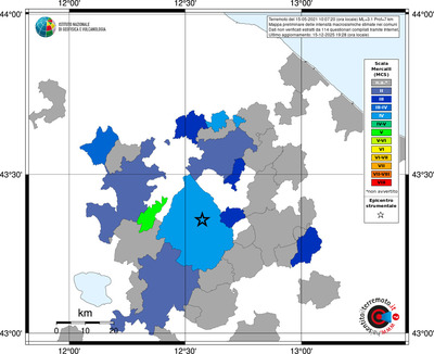Mappa MCS - territori comuni