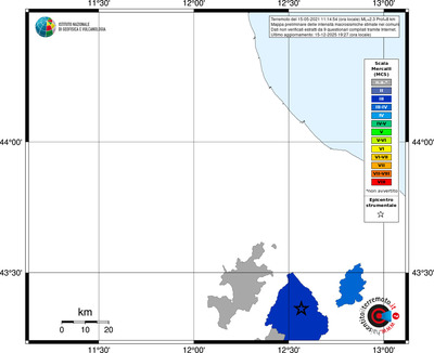 Mappa MCS - territori comuni