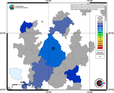 Mappa MCS - territori comuni