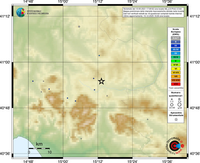 Mappa EMS - località