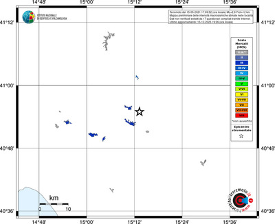 Mappa MCS - territori località