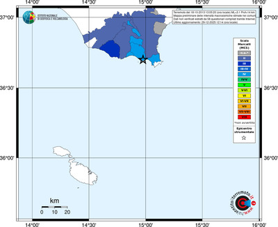 Mappa MCS - territori comuni