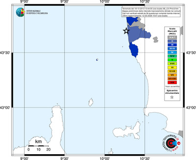 Mappa MCS - territori comuni