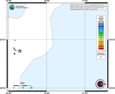 Mappa EMS - territori località