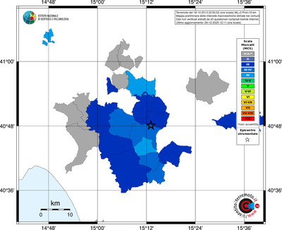 Mappa MCS - territori comuni