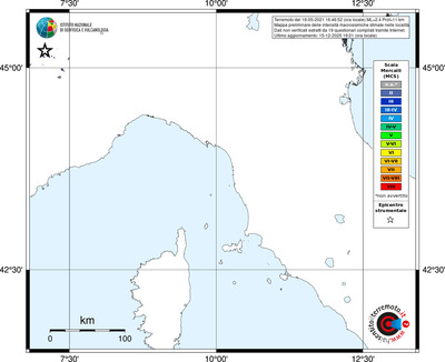 Mappa MCS - territori località