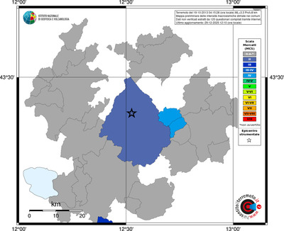 Mappa MCS - territori comuni