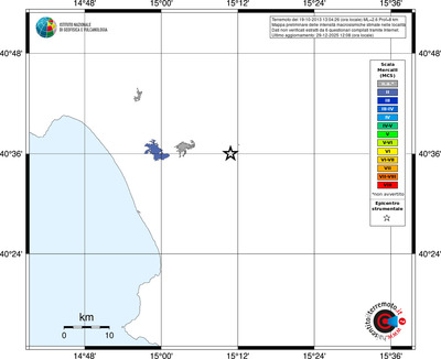 Mappa MCS - territori località