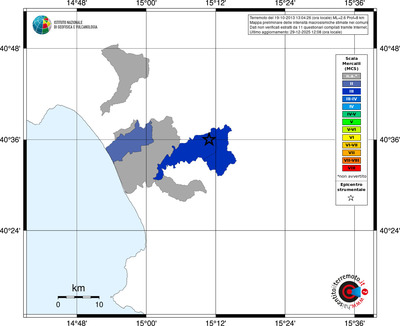 Mappa MCS - territori comuni