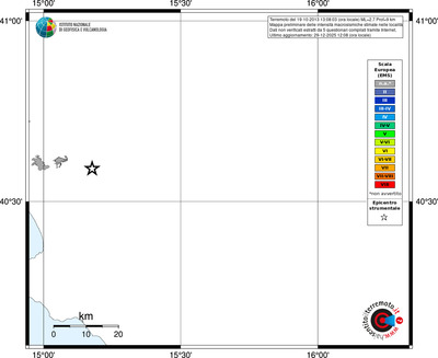 Mappa EMS - territori località