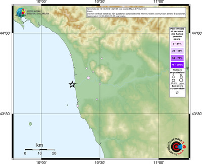 Mappa comuni con almeno 3 questionari