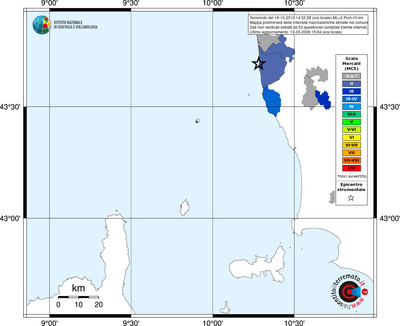 Mappa MCS - territori comuni