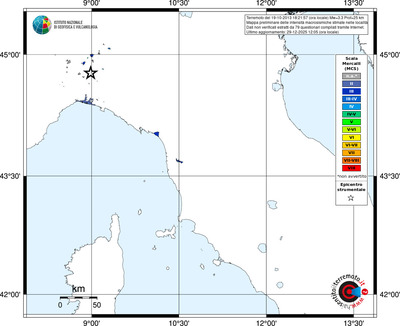 Mappa MCS - territori località