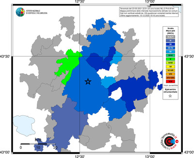 Mappa MCS - territori comuni