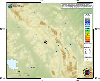 Mappa MCS - località