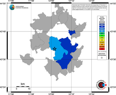 Mappa MCS - territori comuni