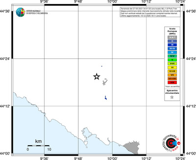Mappa EMS - territori località