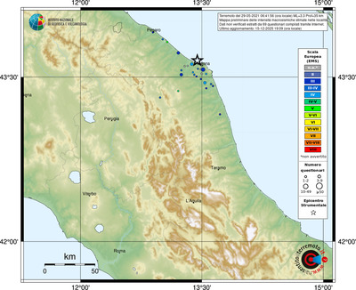 Mappa EMS - località