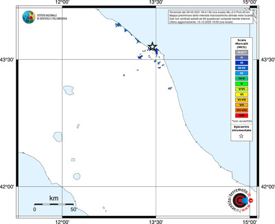 Mappa MCS - territori località