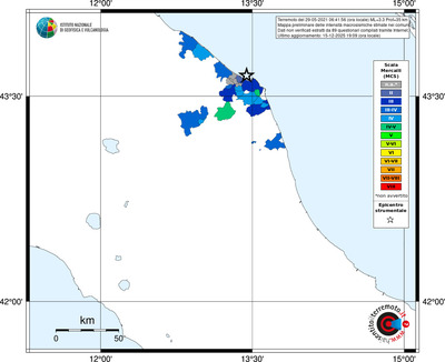 Mappa MCS - territori comuni