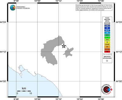 Mappa MCS - territori comuni