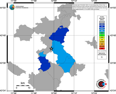 Mappa MCS - territori comuni