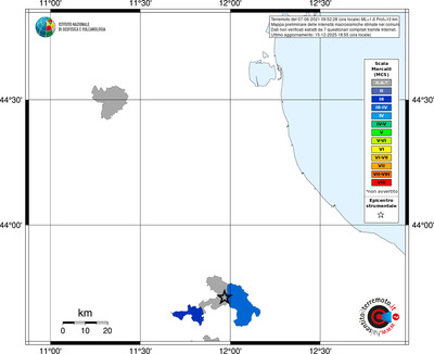 Mappa MCS - territori comuni