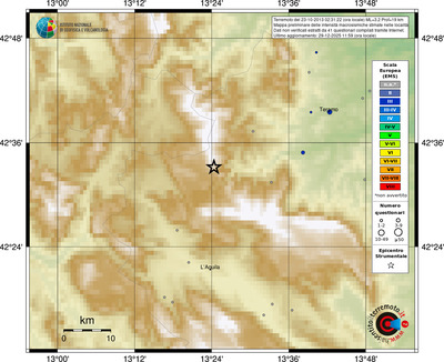 Mappa EMS - località