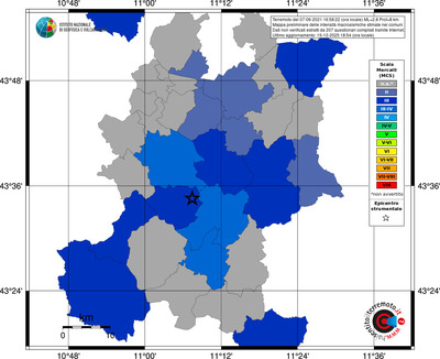 Mappa MCS - territori comuni