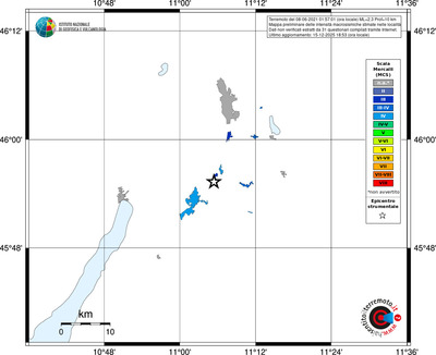 Mappa MCS - territori località