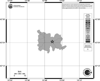 Mappa MCS - territori comuni