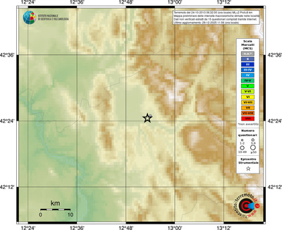 Mappa MCS - località