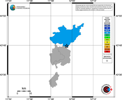 Mappa MCS - territori comuni