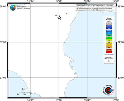 Mappa EMS - territori località