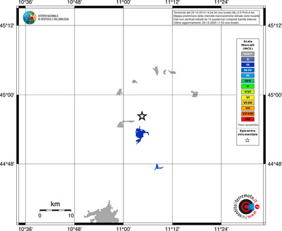 Mappa MCS - territori località