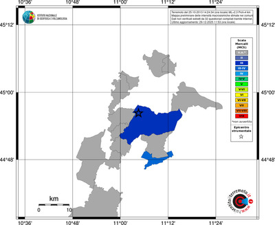 Mappa MCS - territori comuni