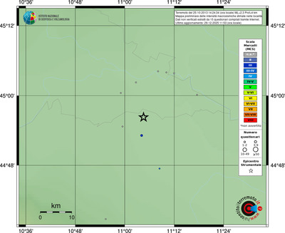 Mappa MCS - località