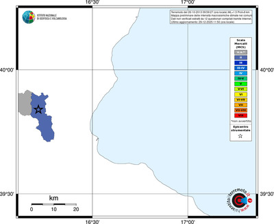 Mappa MCS - territori comuni