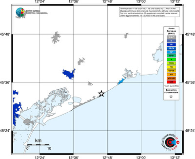 Mappa EMS - territori località
