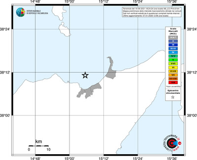 Mappa MCS - territori comuni