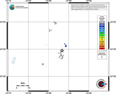 Mappa MCS - territori località