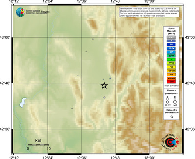 Mappa MCS - località