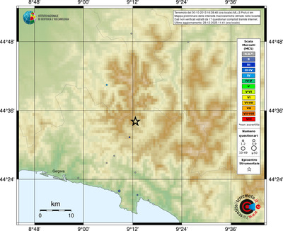 Mappa MCS - località