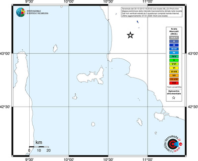 Mappa MCS - territori località