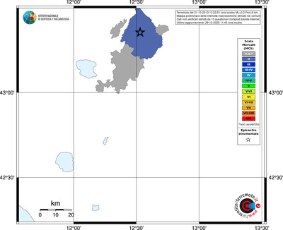 Mappa MCS - territori comuni