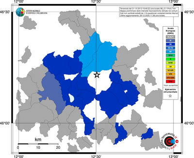 Mappa EMS - territori comuni
