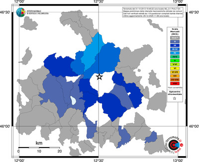 Mappa MCS - territori comuni